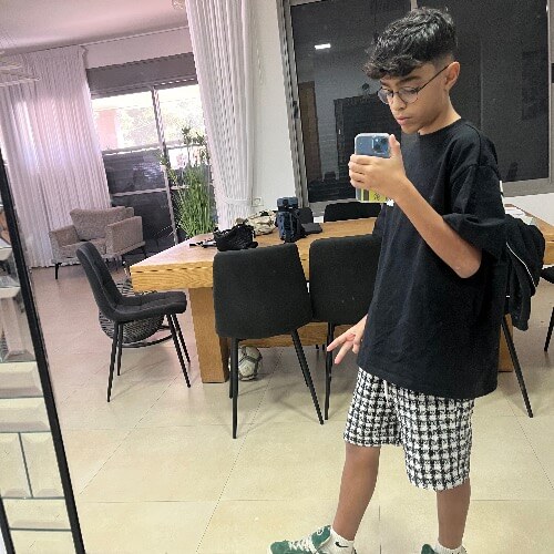 Eitan hair styling | lee