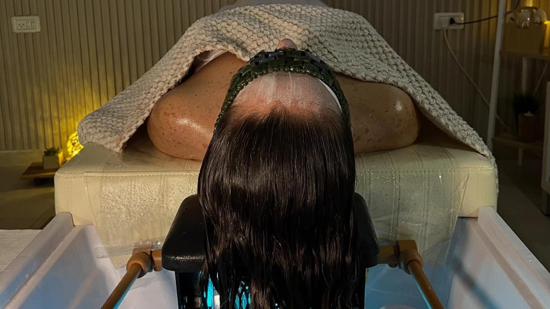 Restart , עיסוי קובידו בפנים וספא  קרקפת 