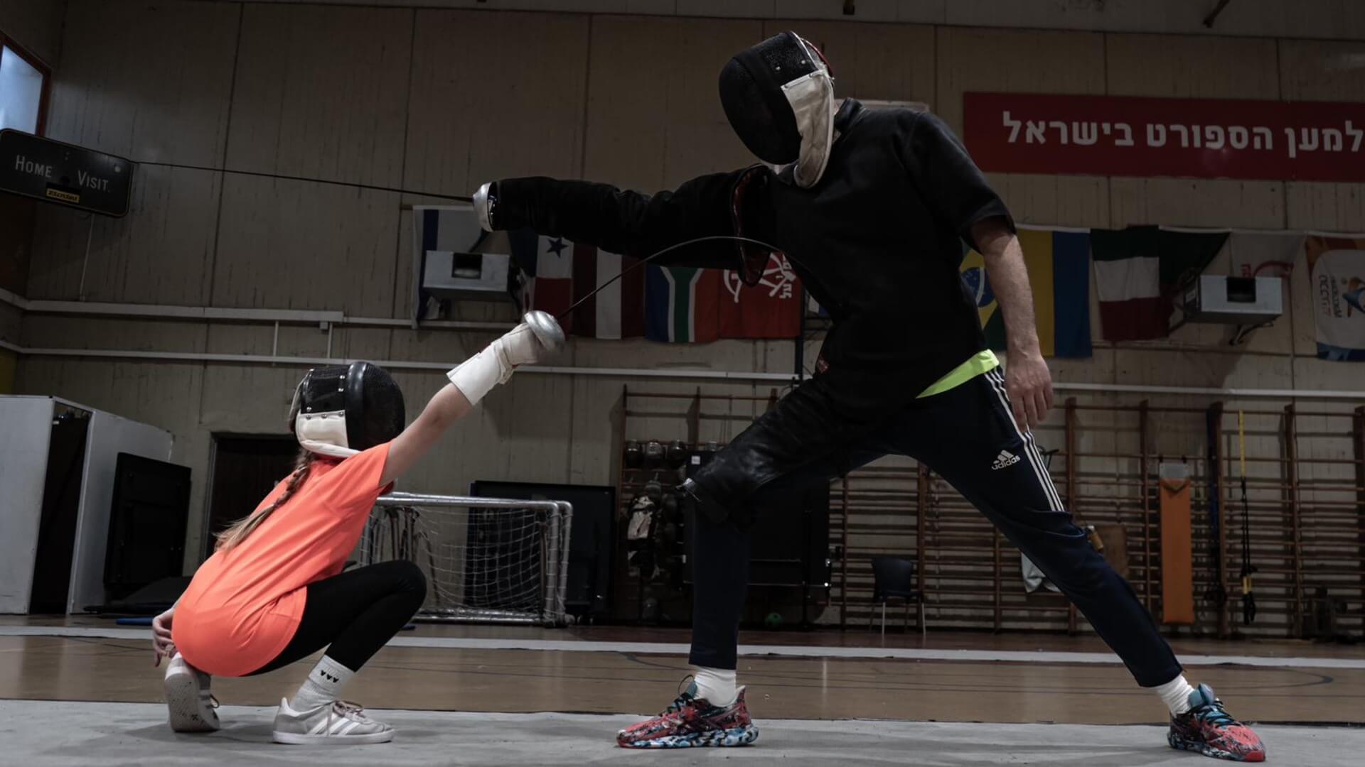 רומן טרכטנברג מאמן סייף