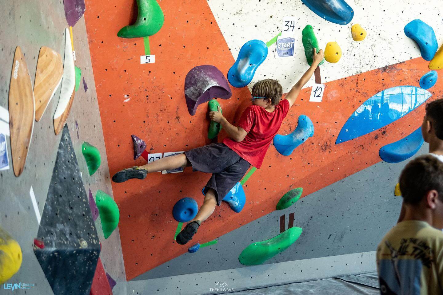 קיר טיפוס לוין