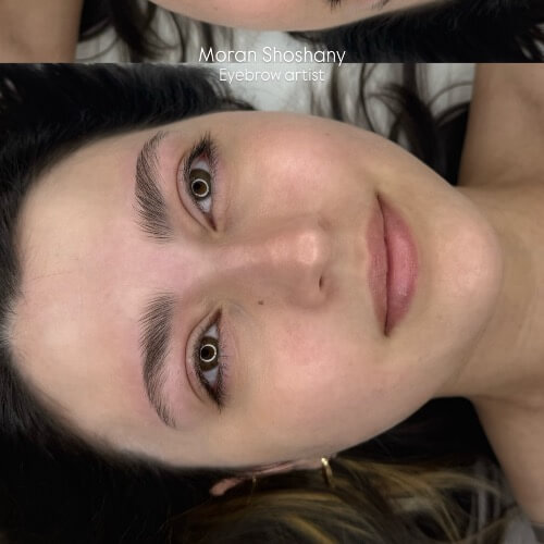 עיצוב גבות טבעיות מורן | lee