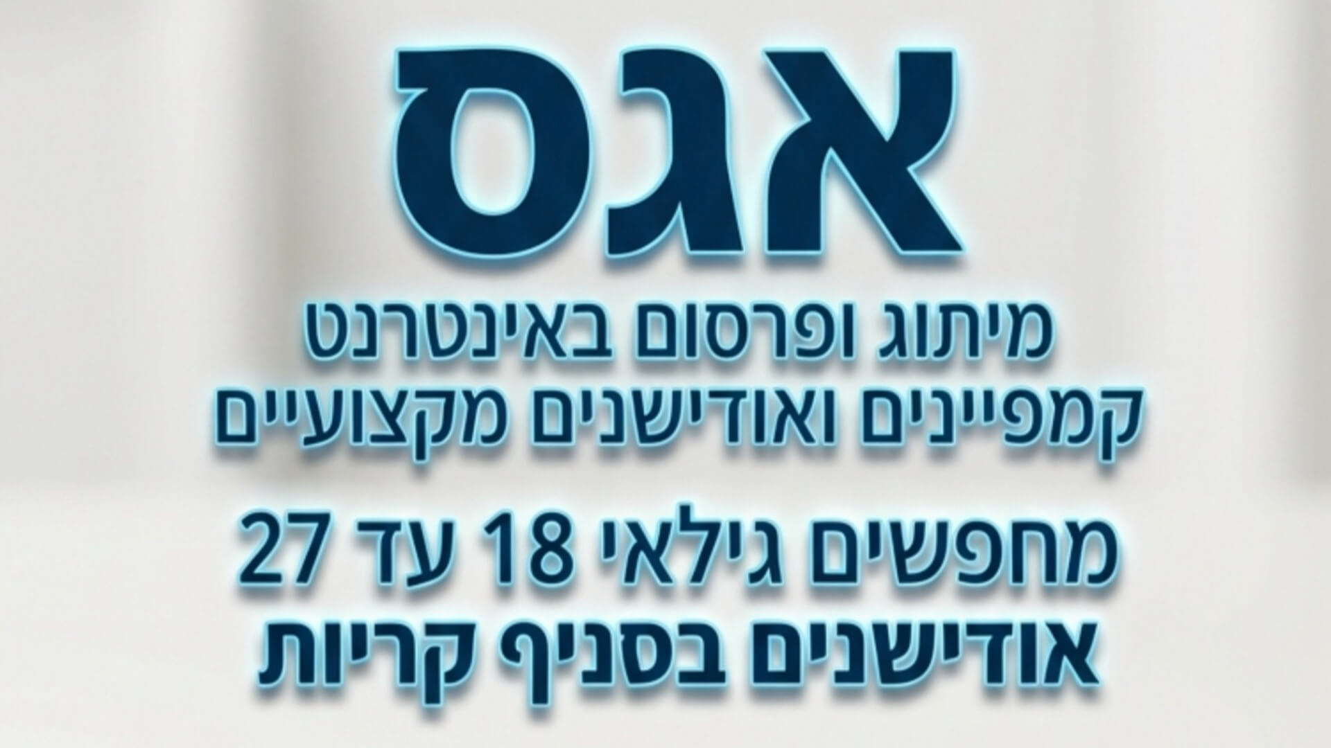 אגס מיתוג ופרסום באינטרנט 