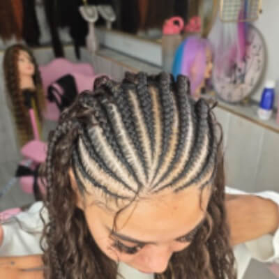 -קליעת צמות - Shalhevet braids  | lee