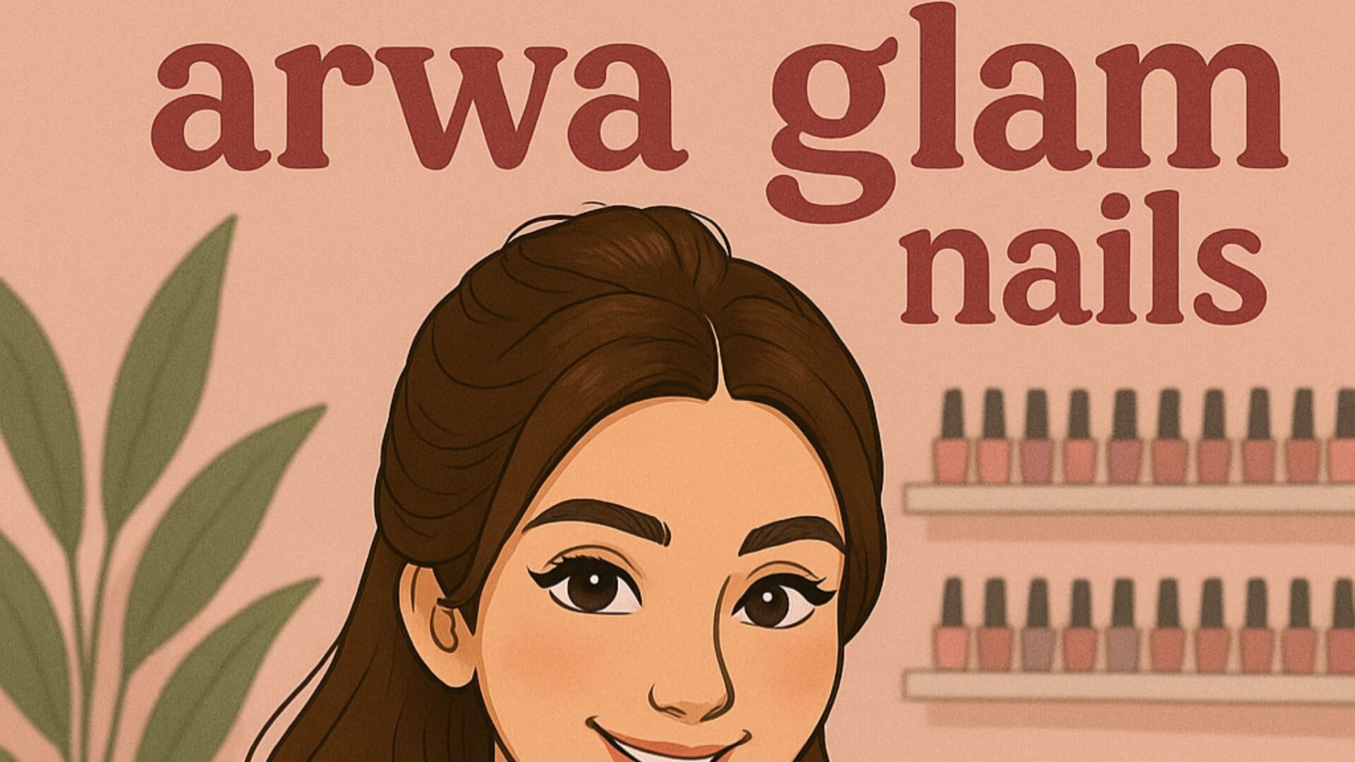 Arwa glam nails