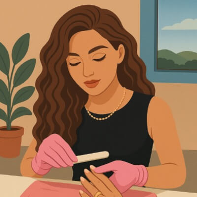 Maayan Siegel nails | lee